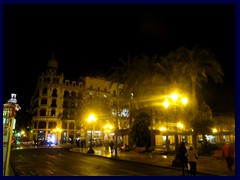 Valencia by night - Plaza del Ayuntamiento